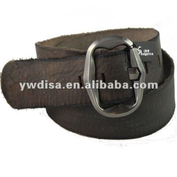 Classic Plain Genuine Leather Belt For Man